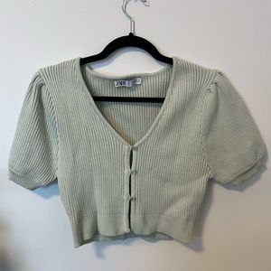 sage green blouse